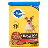 Pedigree Small Dog Complete Nutrition Grilled Steak & Vegetable Flavor