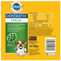 Pedigree DENTASTIX Dog Treats Fresh Bites Product Image