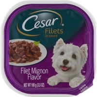 Cesar Filets In Sauce Canine Cuisine Filet Mignon Product Image