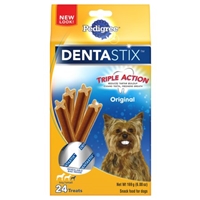 Pedigree DENTASTIX Original Snack Food For Dogs Toy/Small - 24 CT Product Image