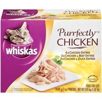 Whiskas Purrfectly Chicken Variety Pack Product Image