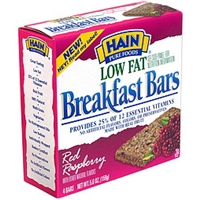 Hain Breakfast Bars Red Raspberry Food Product Image