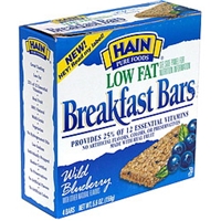 Hain Breakfast Bars Wild Blueberry Product Image
