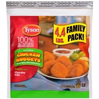Tyson Chicken Nuggets Packaging Image