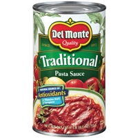 Del Monte Traditional Spaghetti Sauce Food Product Image