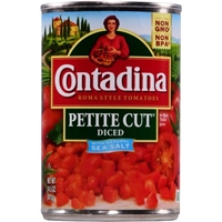 Contadina Roma Style Tomatoes Petite Cut, Diced Product Image