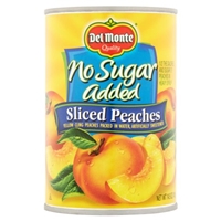 Del Monte No Sugar Added Sliced Peaches Product Image