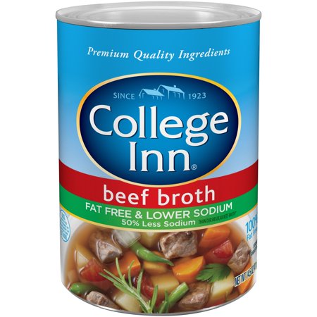 College Inn Fat Free & Lower Sodium Broth Beef Product Image