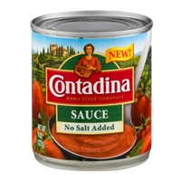Contadina Tomato Sauce No Salt Added Food Product Image