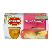 Del Monte Diced Mangos In Light Syrup - 4 CT