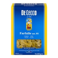 ENRICHED MACARONI PRODUCT, FARFALLE NO. 93 Product Image