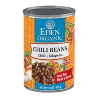 Eden Organic Chili Beans Chili-Jalapeno Food Product Image