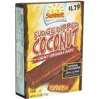 Sunbelt Snacks & Cereals Chewy Granola Bars Fudge Dipped Coconut, Pre-Priced Food Product Image