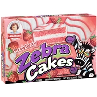 Little Debbie Strawberry Cupcakes Creme-Filled, Pre-Priced.