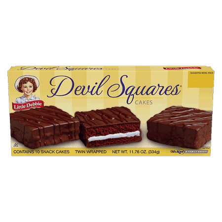 Little Debbie Devil Squares Cakes Product Image