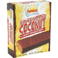 Sunbelt Snacks & Cereals Chewy Granola Bars Fudge Dipped Coconut Food Product Image