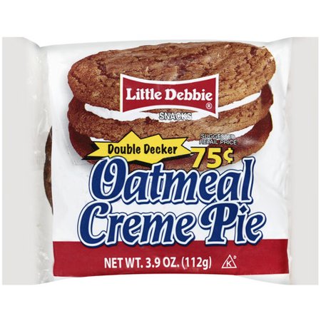 Little Debbie Double Decker Oatmeal Cream Pie Product Image