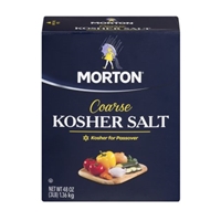 Morton Kosher Salt Coarse Packaging Image