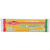Luxury Brand Pasta Thin Spaghetti (3) Food Product Image