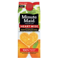 Minute Maid Premium Heart Wise 100% Orange Juice Allergy and Ingredient