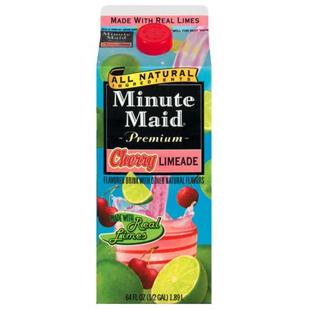 Cherry limeade store minute maid