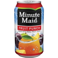 Minute Maid Fruit Punch Allergy And Ingredient Information