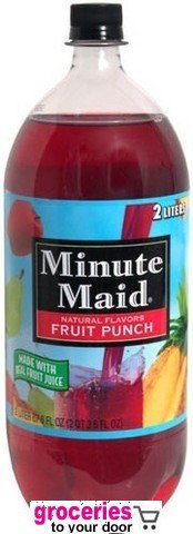 Minute Maid Fruit Punch Allergy And Ingredient Information