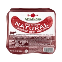 Applegate Beef Hot Dog Uncured Natural Product Image