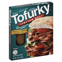 Turtle Island Foods Tofurky Italian With Sun-Dried Tomatoes And Basil Ultra-Thin Deli Slices Food Product Image
