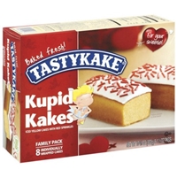 Tastykake Cakes Iced, Cream Filled, With Red Sprinkles, Family Pack Product Image