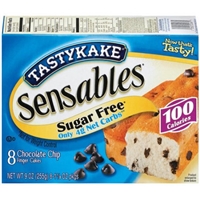 Tastykake Finger Cakes Sugar Free, Chocolate Chip Product Image