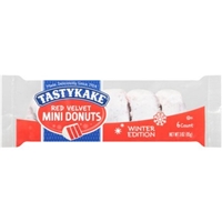Tastykake Red Velvet Mini Donuts, 6 count, 3 oz Product Image
