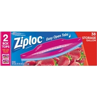 Ziploc Double Zipper Bags Storage Gallon - 38 CT Food Product Image