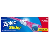 Ziploc Slider Bags Storage Gallon - 32 CT