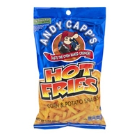 Andy Capp's Hot Fries Corn & Potato Snacks Product Image
