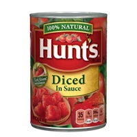 Hunt's Tomatoes 100% Natural Diced In Sauce Product Image