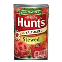Hunt's Stewed Tomatoes No Salt Added Product Image