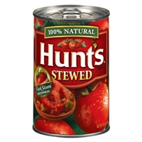 Hunt's 100% Natural Stewed Tomatoes 14.5 oz Product Image