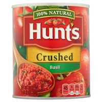 Hunt's 100% Natural Basil Crushed Tomatoes Product Image
