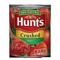 Hunt's 100% Natural No Salt Added Whole Plum Tomatoes Product Image