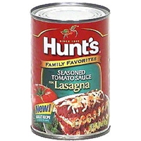 Hunt's Seasoned Tomato Sauce For Lasagna Food Product Image
