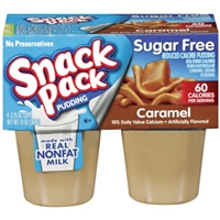 Snack Pack Pudding Sugar Free Caramel - 4 CT Product Image