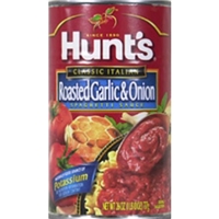 Hunt's Roasted Garlic & Onion Spaghetti Sauce Food Product Image