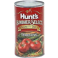 Hunt's Traditional Spaghetti Sauce Food Product Image