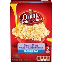 Orville Redenbacher's Gourmet Popping Corn Pour Over Movie Theater Butter Classic Bag - 2 CT Product Image