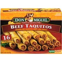 Don Miguel Beef Taquitos Food Product Image