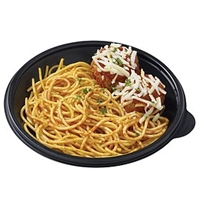 Wegmans Pasta Spaghetti & Meatballs Pasta Bowl Food Product Image