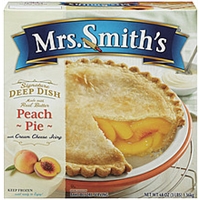 Mrs. Smith's Signature Deep Dish Peach Pie Food Product Image