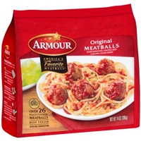 Armour Original Meatballs Food Product Image