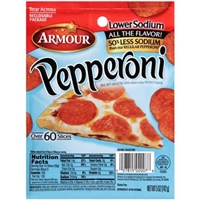 Armour Lower Sodium Pepperoni Product Image